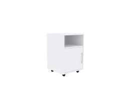 Office cabinet RITA with casters White Alba Nymphea