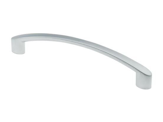 Ручка дуга D-001/128 G6 Хром Матовый (Алюминий) ДС СтандартЛайн