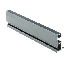 Modena R-shaped profile with a slot L-5,1 m Matt Graphite DC ProfiLine