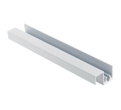 Modena upper horizontal profile White Gloss DC ProfiLine